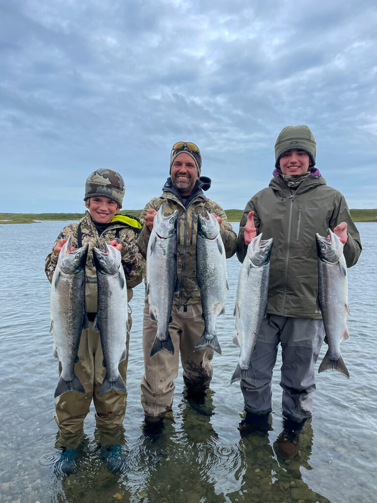 Fishing With The Trumps At Becharof Lodge - Becharof Lodge On The